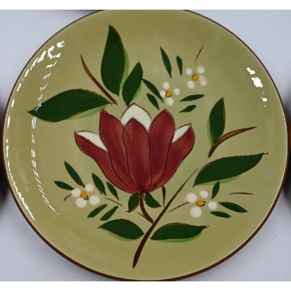NEW Mid Century Stangl Pottery Trenton NJ Magnolia Bread/Butter Plate 6.5 Inches